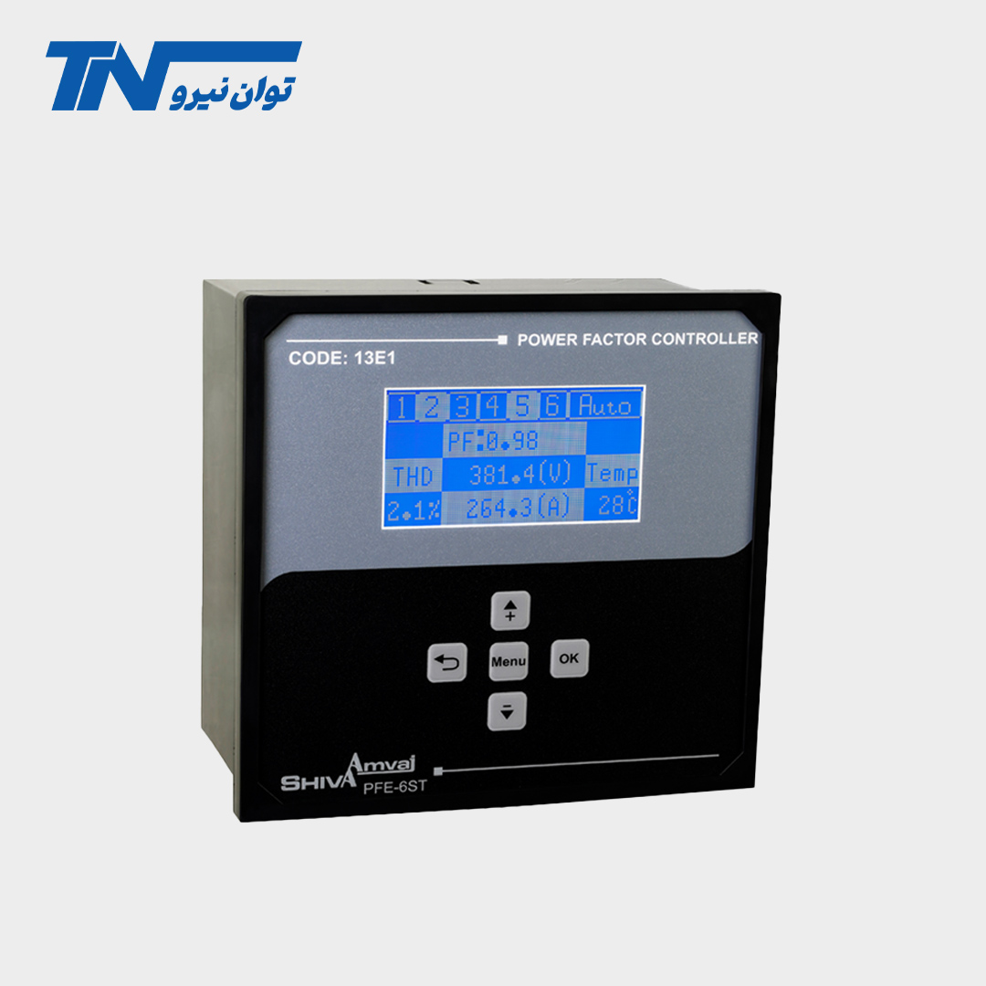 رگولاتور خازن هوشمند 6 پله شیوا امواج